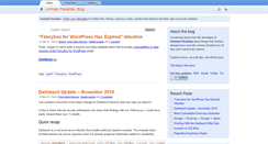 Desktop Screenshot of blog.unmaskparasites.com